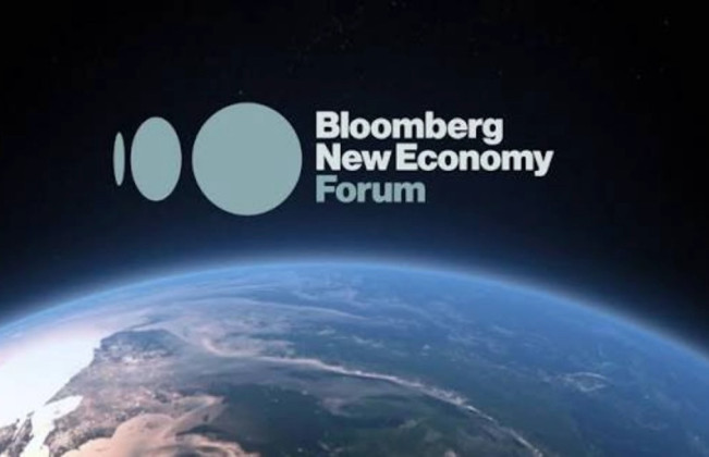 Bloomberg New Economy Forum. [Istimewa]